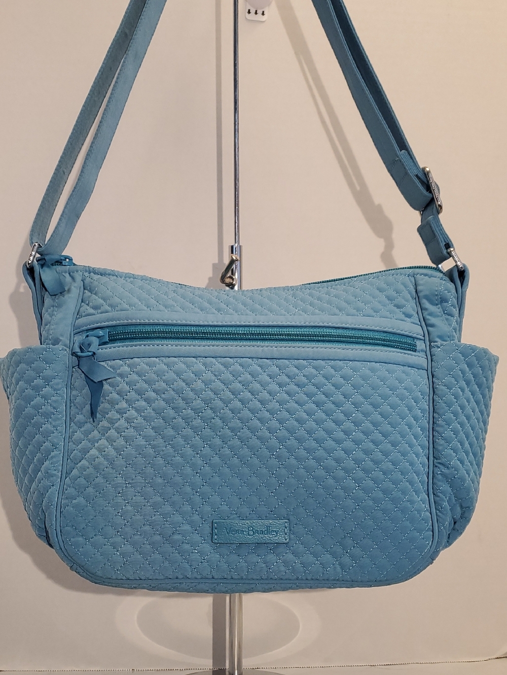 Vera Bradley Sky Blue Quilted Crossbody Bag